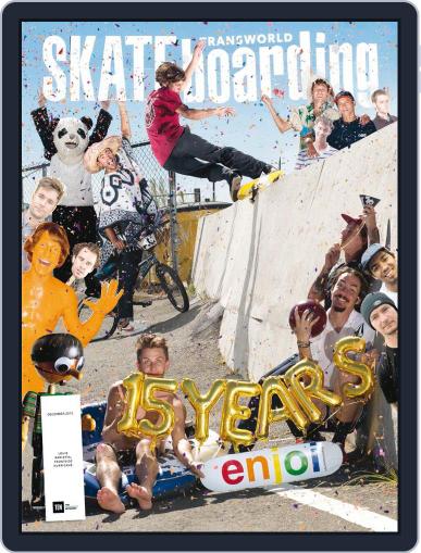 Transworld Skateboarding December 1st, 2015 Digital Back Issue Cover