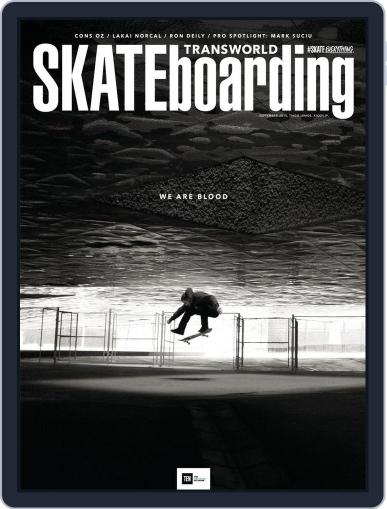 Transworld Skateboarding September 1st, 2015 Digital Back Issue Cover