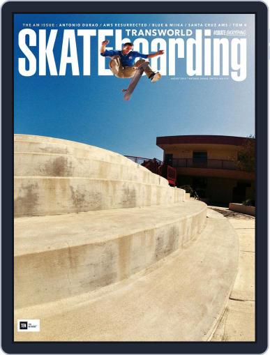 Transworld Skateboarding August 1st, 2015 Digital Back Issue Cover