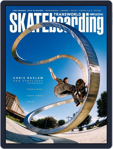 Transworld Skateboarding March 1st, 2015 Digital Back Issue Cover