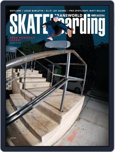 Transworld Skateboarding October 17th, 2014 Digital Back Issue Cover