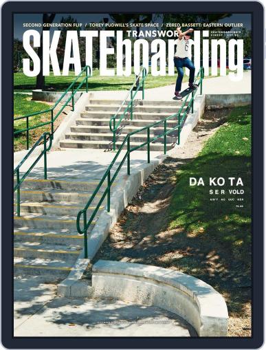 Transworld Skateboarding August 8th, 2014 Digital Back Issue Cover