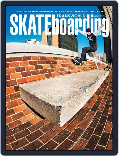Transworld Skateboarding January 21st, 2014 Digital Back Issue Cover