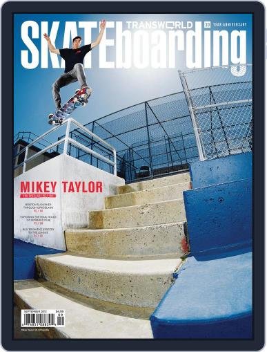 Transworld Skateboarding August 4th, 2012 Digital Back Issue Cover