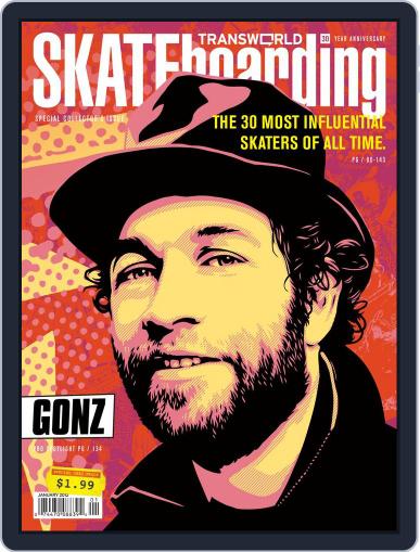 Transworld Skateboarding December 10th, 2011 Digital Back Issue Cover