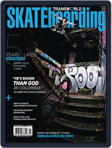 Transworld Skateboarding July 23rd, 2011 Digital Back Issue Cover