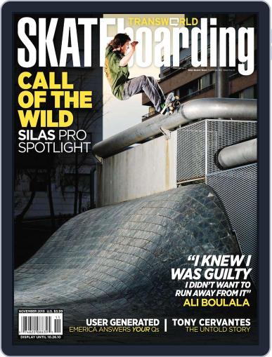 Transworld Skateboarding October 14th, 2010 Digital Back Issue Cover
