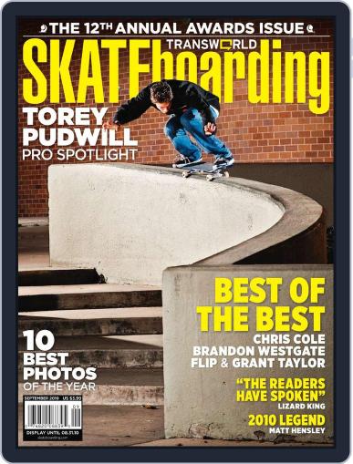 Transworld Skateboarding July 24th, 2010 Digital Back Issue Cover