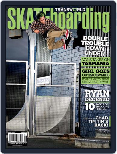 Transworld Skateboarding April 24th, 2010 Digital Back Issue Cover