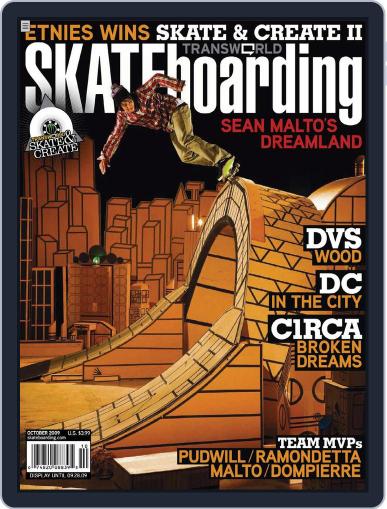 Transworld Skateboarding August 22nd, 2009 Digital Back Issue Cover