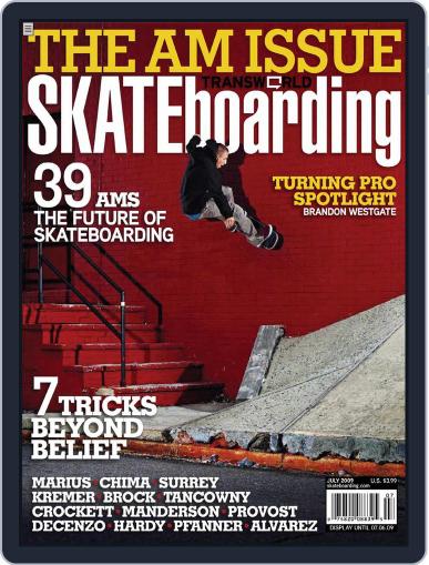 Transworld Skateboarding May 23rd, 2009 Digital Back Issue Cover