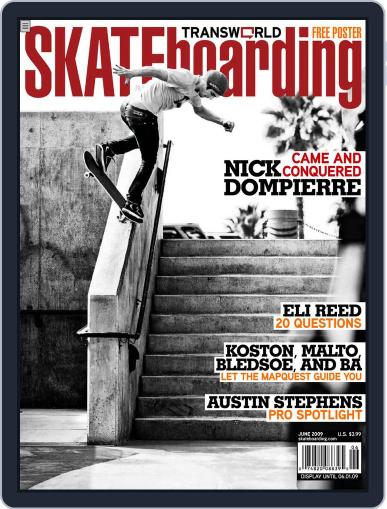 Transworld Skateboarding April 25th, 2009 Digital Back Issue Cover
