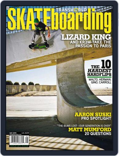 Transworld Skateboarding March 28th, 2009 Digital Back Issue Cover