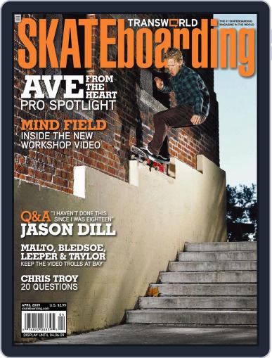Transworld Skateboarding March 5th, 2009 Digital Back Issue Cover