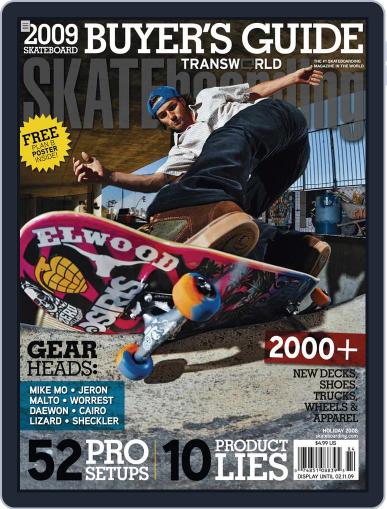 Transworld Skateboarding November 1st, 2008 Digital Back Issue Cover