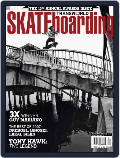 Transworld Skateboarding July 15th, 2008 Digital Back Issue Cover