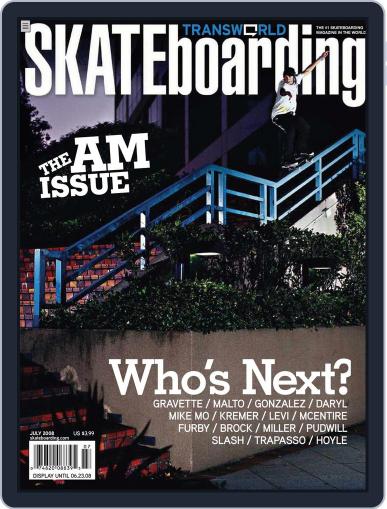 Transworld Skateboarding May 10th, 2008 Digital Back Issue Cover
