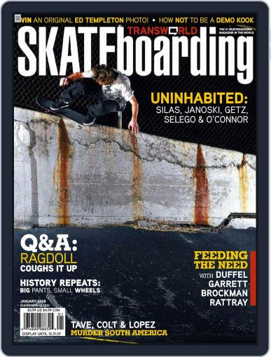 Transworld Skateboarding November 17th, 2007 Digital Back Issue Cover