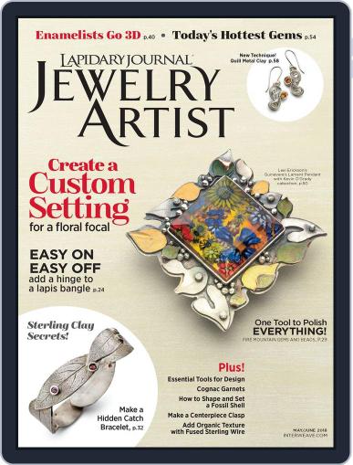 Lapidary Journal Jewelry Artist May 1st, 2018 Digital Back Issue Cover