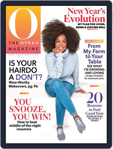 O, The Oprah January 1st, 2020 Digital Back Issue Cover