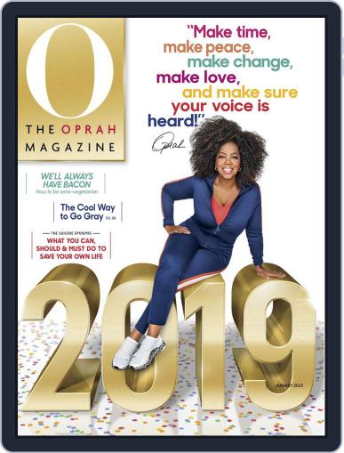 O, The Oprah January 1st, 2019 Digital Back Issue Cover