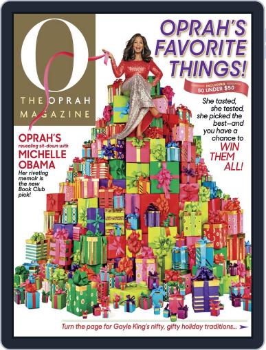 O, The Oprah December 1st, 2018 Digital Back Issue Cover