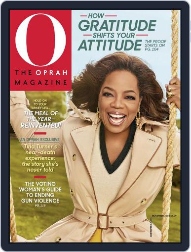 O, The Oprah November 1st, 2018 Digital Back Issue Cover