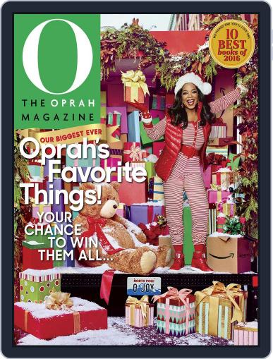 O, The Oprah December 1st, 2016 Digital Back Issue Cover