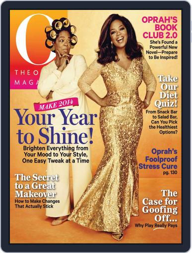 O, The Oprah January 1st, 2014 Digital Back Issue Cover