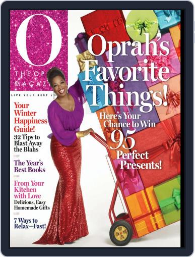 O, The Oprah December 1st, 2012 Digital Back Issue Cover