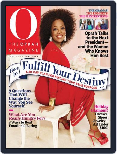 O, The Oprah October 4th, 2012 Digital Back Issue Cover
