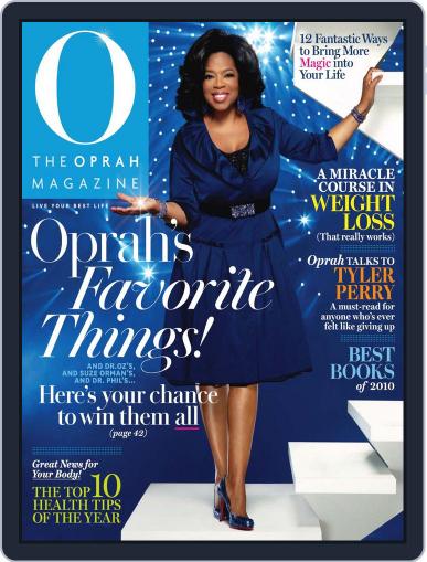 O, The Oprah November 17th, 2010 Digital Back Issue Cover