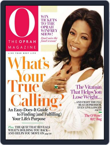 O, The Oprah October 12th, 2010 Digital Back Issue Cover