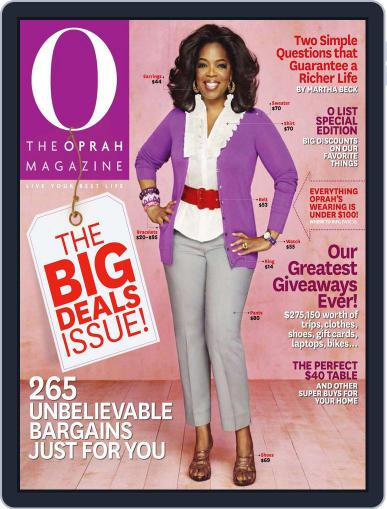 O, The Oprah July 14th, 2010 Digital Back Issue Cover