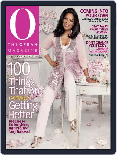 O, The Oprah January 19th, 2010 Digital Back Issue Cover