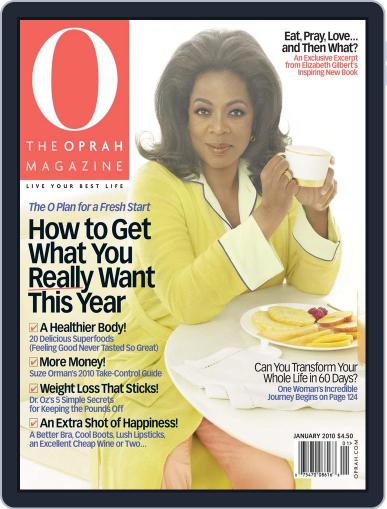 O, The Oprah December 30th, 2009 Digital Back Issue Cover