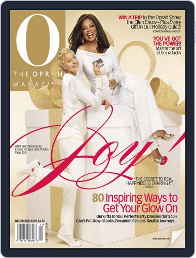 O, The Oprah December 9th, 2009 Digital Back Issue Cover