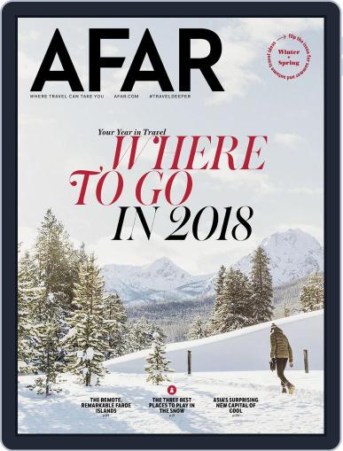 AFAR January 1st, 2018 Digital Back Issue Cover