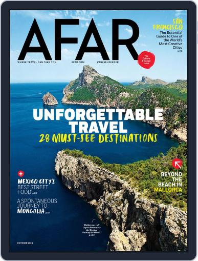 AFAR September 7th, 2014 Digital Back Issue Cover