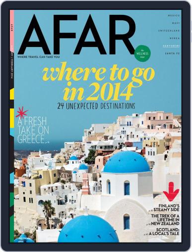AFAR December 15th, 2013 Digital Back Issue Cover