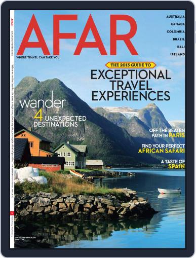 AFAR July 14th, 2013 Digital Back Issue Cover