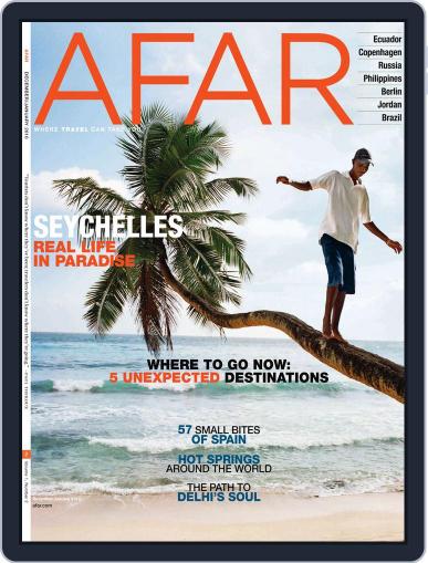 AFAR May 19th, 2011 Digital Back Issue Cover