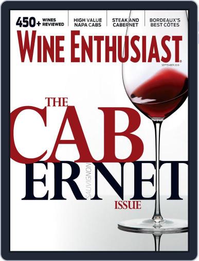 Wine Enthusiast September 1st, 2019 Digital Back Issue Cover
