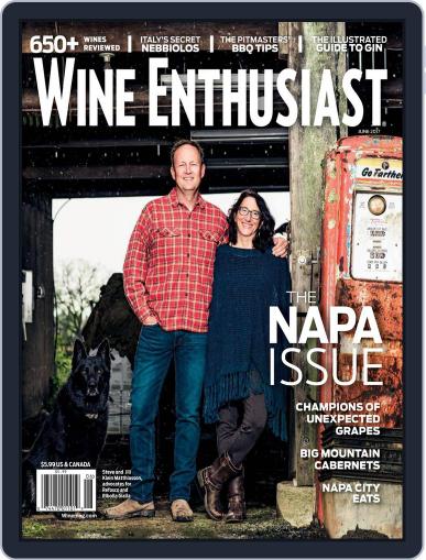 Wine Enthusiast June 1st, 2017 Digital Back Issue Cover