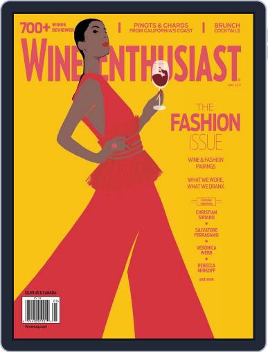 Wine Enthusiast May 1st, 2017 Digital Back Issue Cover