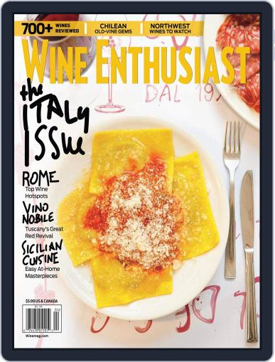 Wine Enthusiast April 1st, 2017 Digital Back Issue Cover