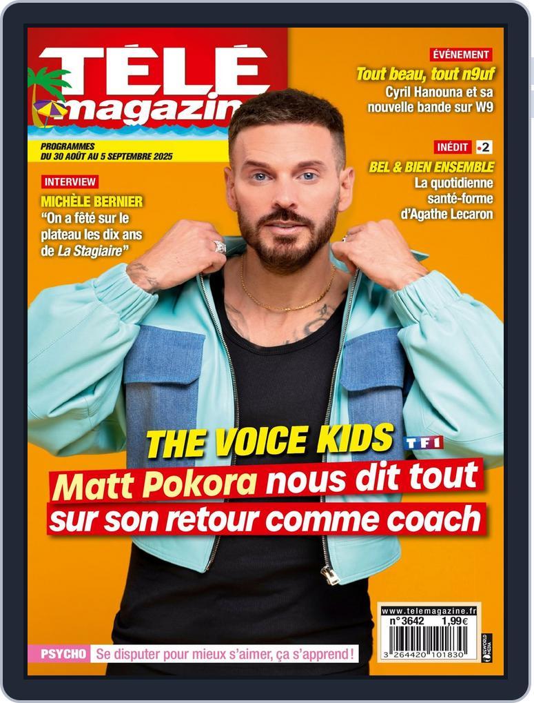 Télé August 19th, 2025 Digital Back Issue Cover