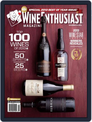 Wine Enthusiast December 11th, 2013 Digital Back Issue Cover