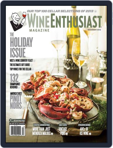 Wine Enthusiast November 5th, 2013 Digital Back Issue Cover