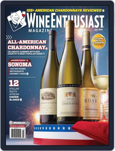 Wine Enthusiast June 5th, 2012 Digital Back Issue Cover
